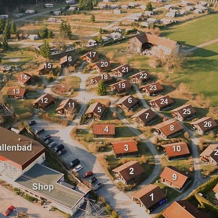Ferienhaus Nr 6, Typ A, Feriendorf Jaegerpark, Bayerischer Wald Viechtach Bagian luar foto
